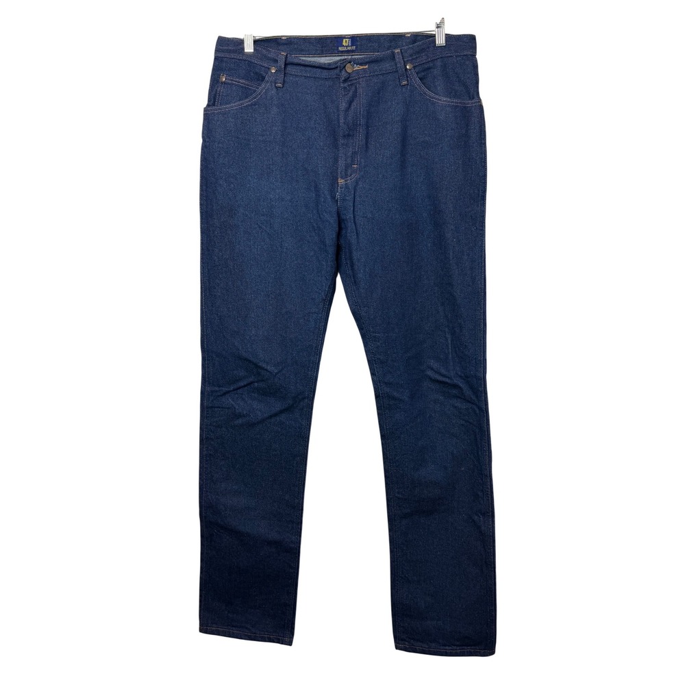 Wrangler 47MWZ Premium Performance Cowboy Cut Regular‎ Fit Jeans Dark Wash 38x38
